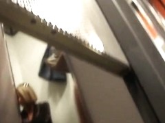 Ass jeans voyeur scenes with teen amateur on shopping