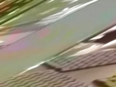 Voyeur thru window and enjoy amateur fem masturbating