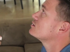 Cfnm teen babe rides dick