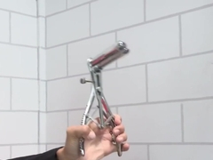 Prison Babe Gets Ass Drilled Deeply With Toys