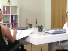 Pussylicking casting audition for euro cutie