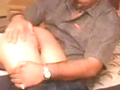 Young Girl gets hard spanking