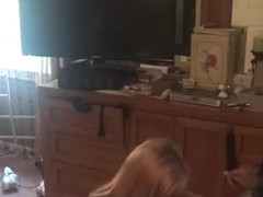 Gilf milf wife Jan blowjob hidden cam #123