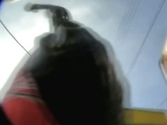 Upskirt voyeur shots I made in the middle of a crowd