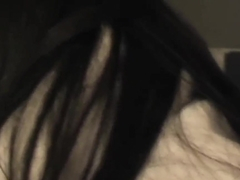 Amateur brunette Nika gets boned in public