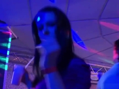 Nightclub Orgy Session Featuring Luscious Starlets