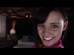 Brooke Lee Adams drilled in nylons