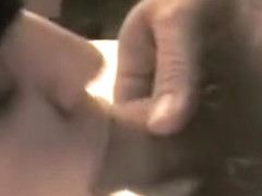 Cheating mom slurps a stranger