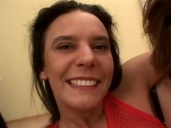 her first anal gangbang party