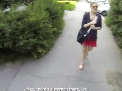 Lota in Outdoor fuck in spycam glasses