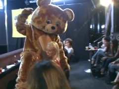 Arousing fellatio with studs