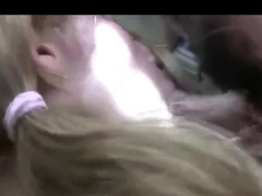 Brother fucks hars his slutty 18yo busty sister with his daddy