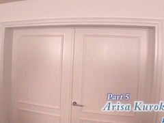 Mind blowing gangbang scenes with busty Arisa Kuroki