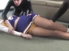 cheerleader bondage