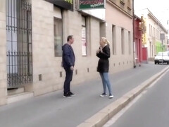 HUNT4K. Sex for cash with stranger drives blonde to several