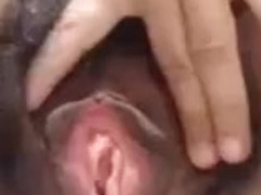 Hairy mature cunt with sexy labia