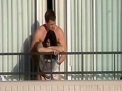 Public hardcore screw for a beautiful woman