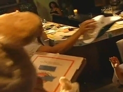 Sucking a tough schlong