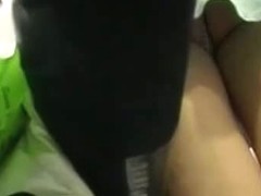 Perfect teen ass getting out of the gym
