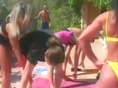 Hot Guys And Girls Work Out