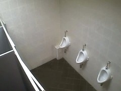 Candid girl in public toilet