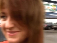 Extreme Maddie seduction right in the street!