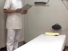 Bulky Japanese enjoys a lot in voyeur erotic massage video