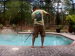 old and young slut footjob