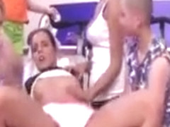 The Trainer Is Getting The Real Work Out From These Sluts