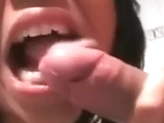 Asian Wife Sucks Cock Point Of View