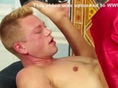 Tattooed masseuse sucks