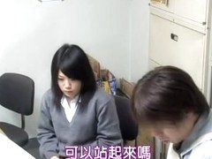 Hot voyeur movie in which a japanese student is humped hard