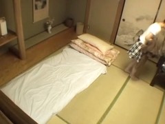 Irresistible Japanese bimbo fucked in voyeur massage video