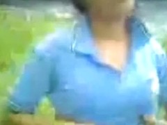 Mexican girl fucks a guy in public and let her friend tape it