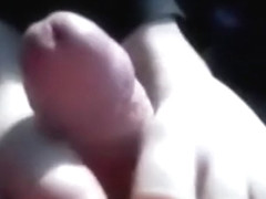 unwanted Teen footjob in her car 20 minute loop