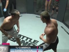 Slender Blonde Rides On A Hard Prick