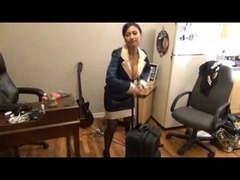 Fascinating Nylon footjob