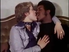 Vintage Interracial threesome