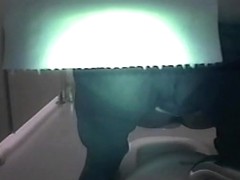 Amateur legs and the bushy cunt flash of girl