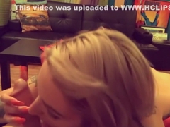 Watching My Slut Wife Blow My Best Friend After a Night Out