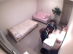 Asian college girl learning the secrets of hard spy cam fuck