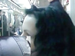 Blue hawt jeans on brunette hair honey