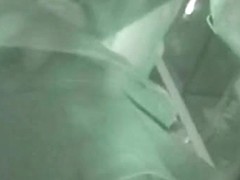 Thong night vision upskirt shots on the summer evening street