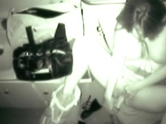 A angel caught masturbating in biffy