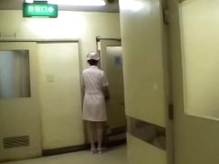 Sweet Jap nurse gets some oral fun in Japanese sex video