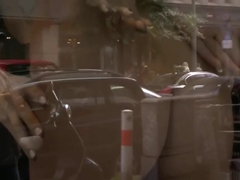 Struggling girl overpowered