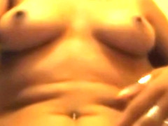 ebony bitch pissing and masturbing in her bathroom