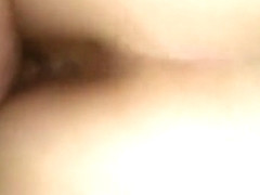 Wife doggy fuck dripping creampie