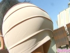 Givemepink Big bubble butt babe masturbates