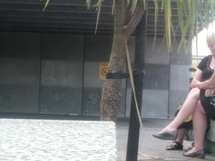 dangling outside with a friend 3